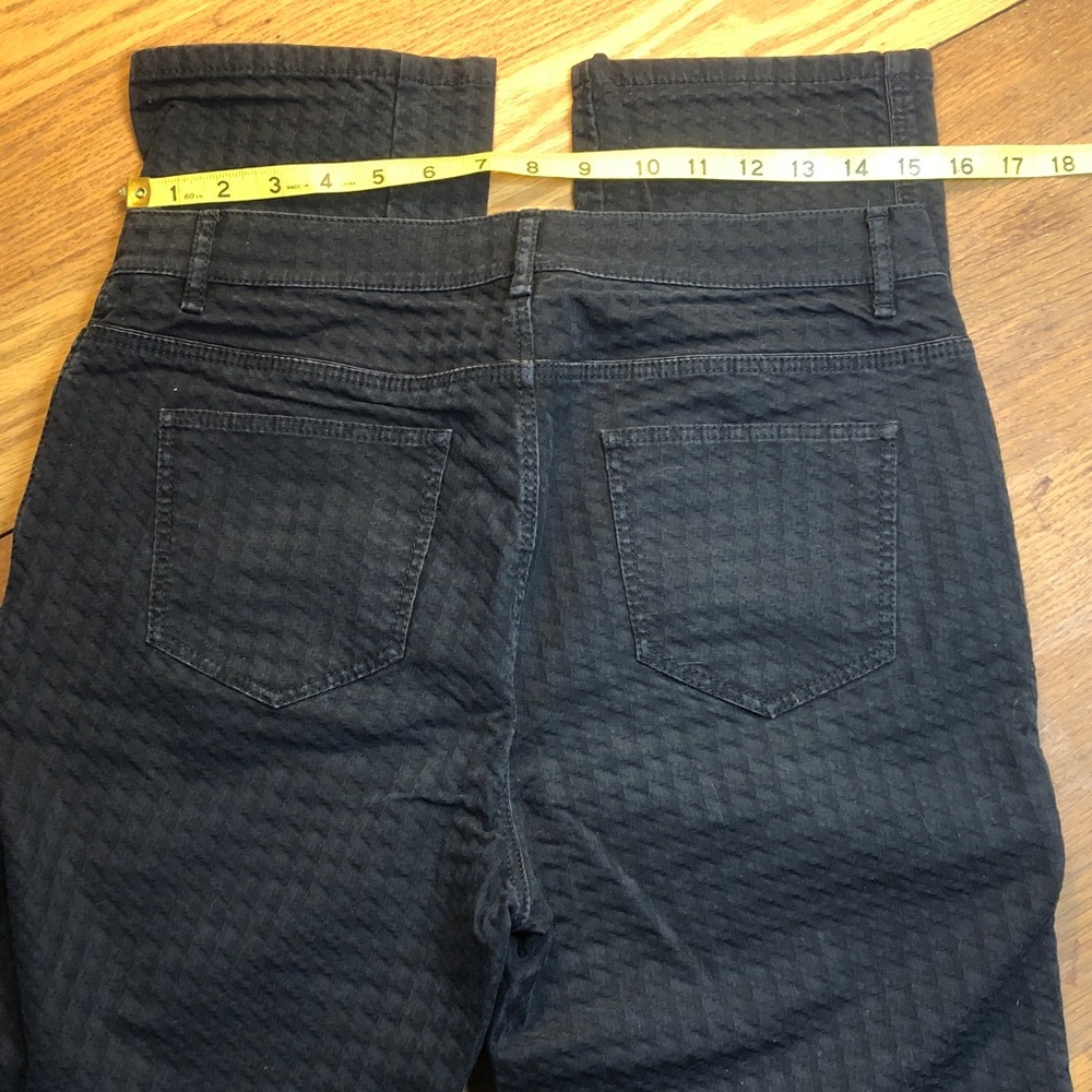 Lafayette 148 New York Black High Rise Jeans 8